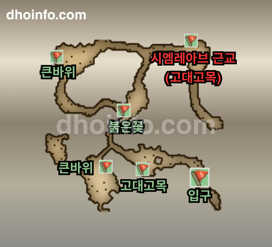 지아딘 북서쪽